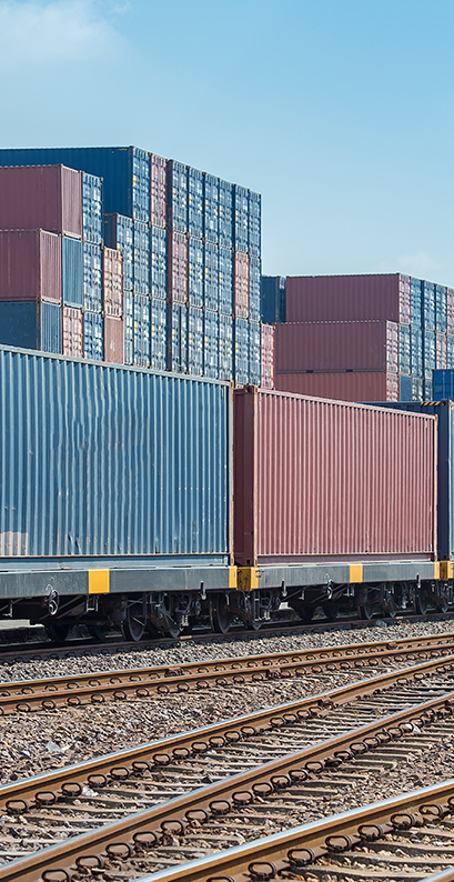 Container rail transportation on China-Europe route